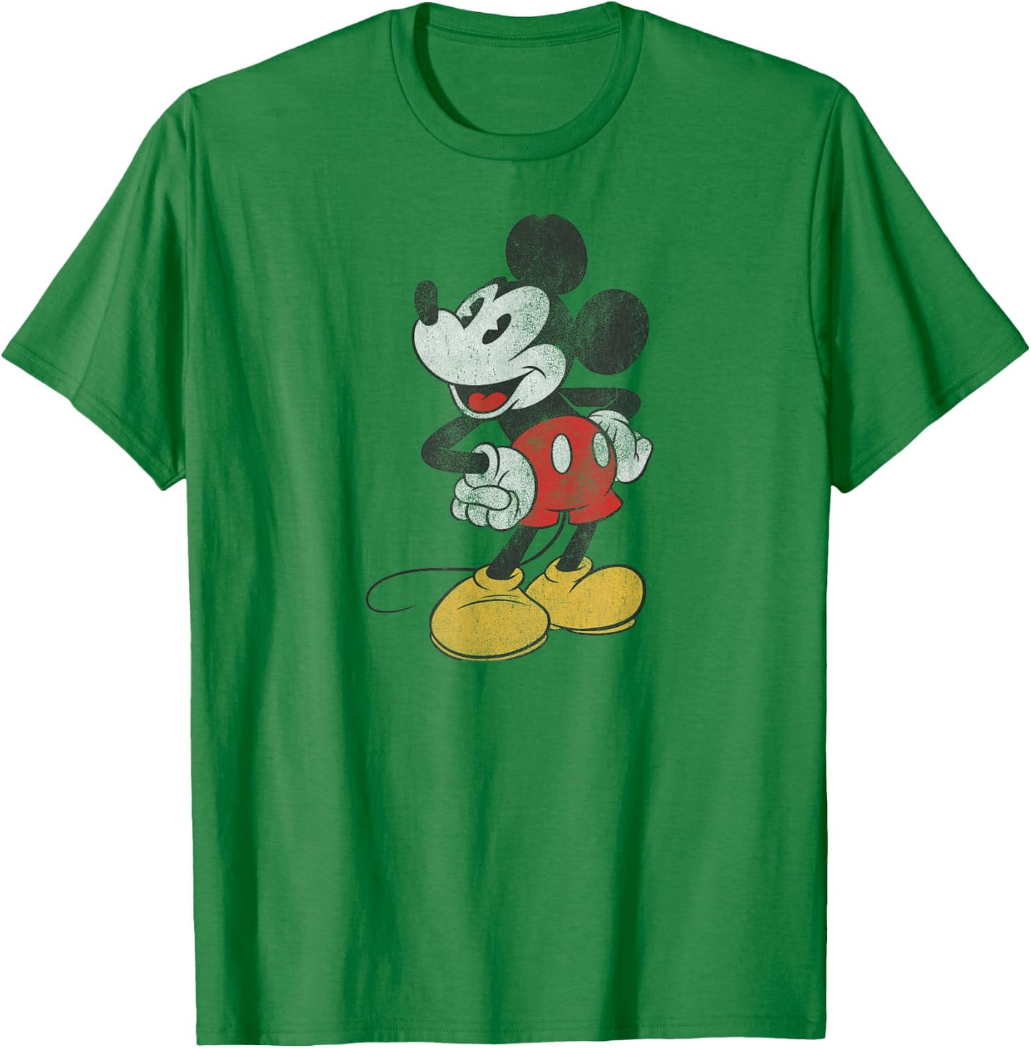 Disney - Mickey Mouse Pose T-Shirt - T-Shirt | Irish Green