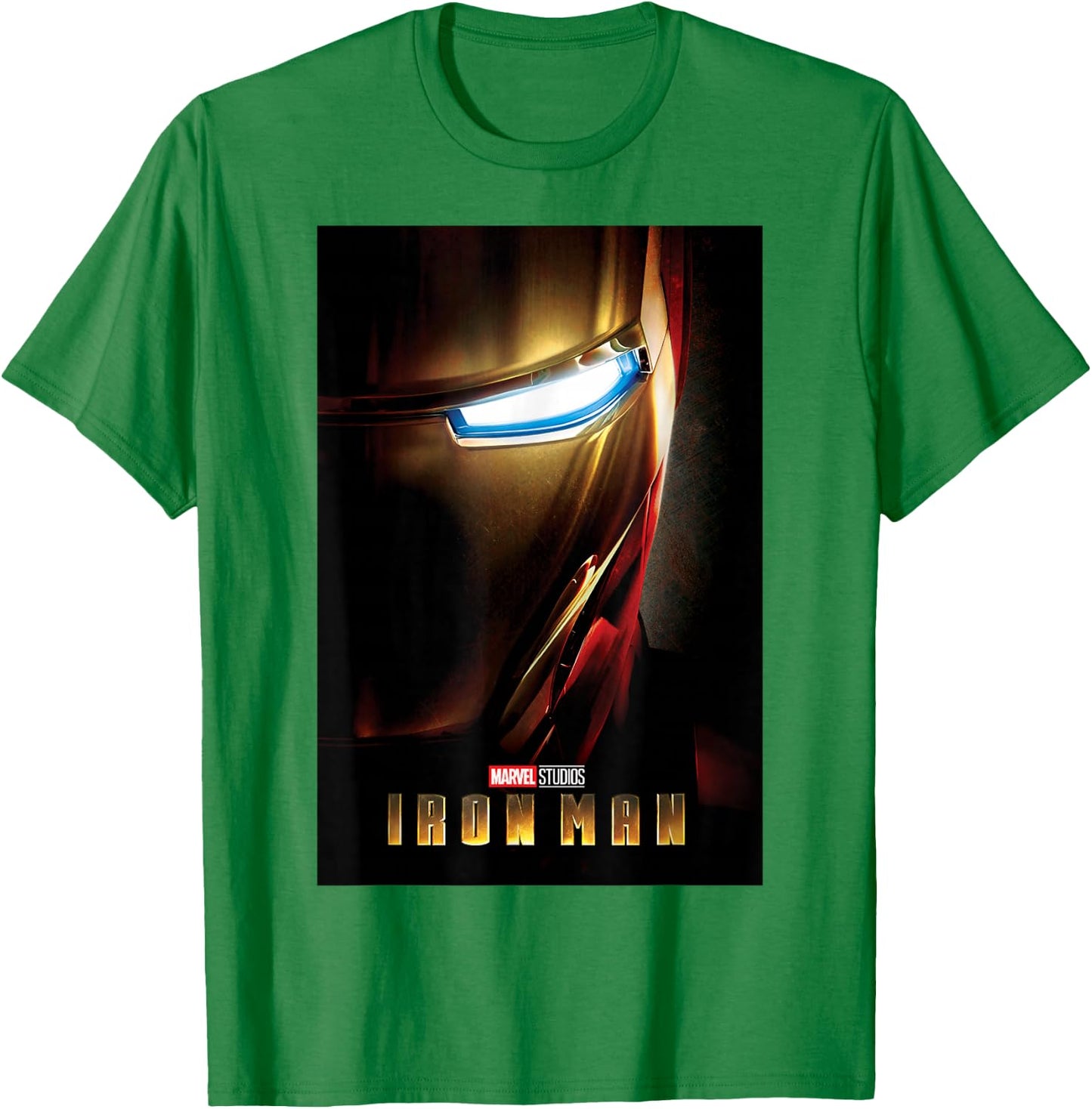 Marvel Studios Iron Man Movie Poster Graphic T-Shirt - T-Shirt | Irish Green
