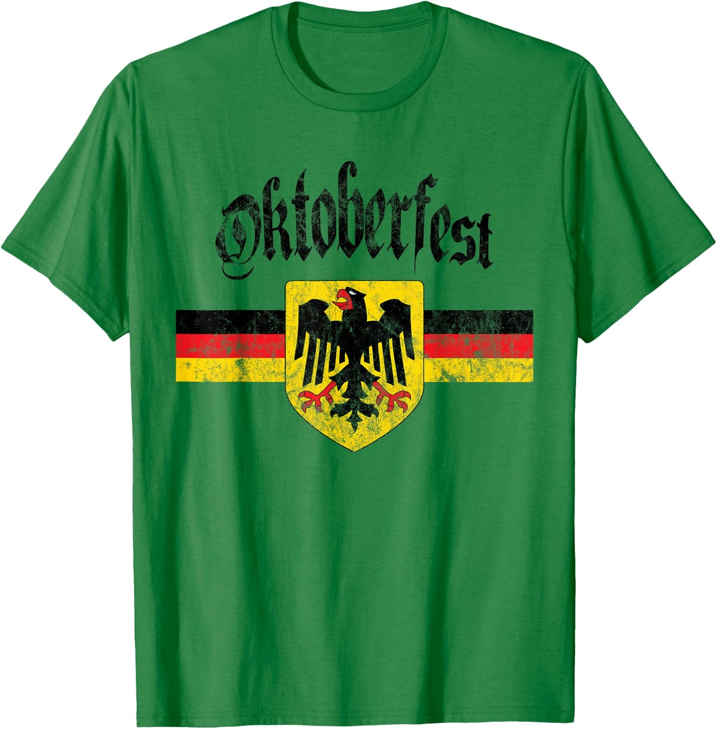 Oktoberfest German Coat of Arms T-Shirt - T-Shirt | Irish Green