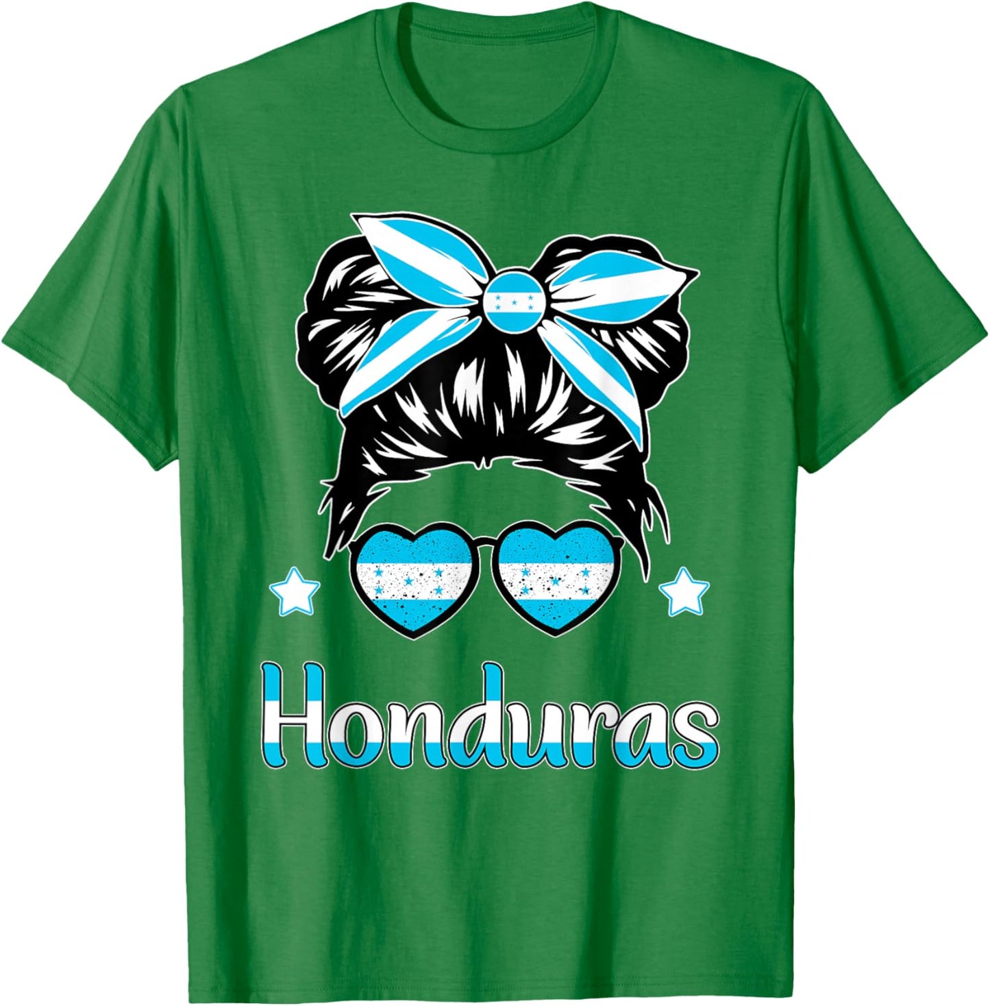 Toddler Girls Honduras-Shirt Flag Honduran Hispanic Heritage T-Shirt - T-Shirt | Irish Green