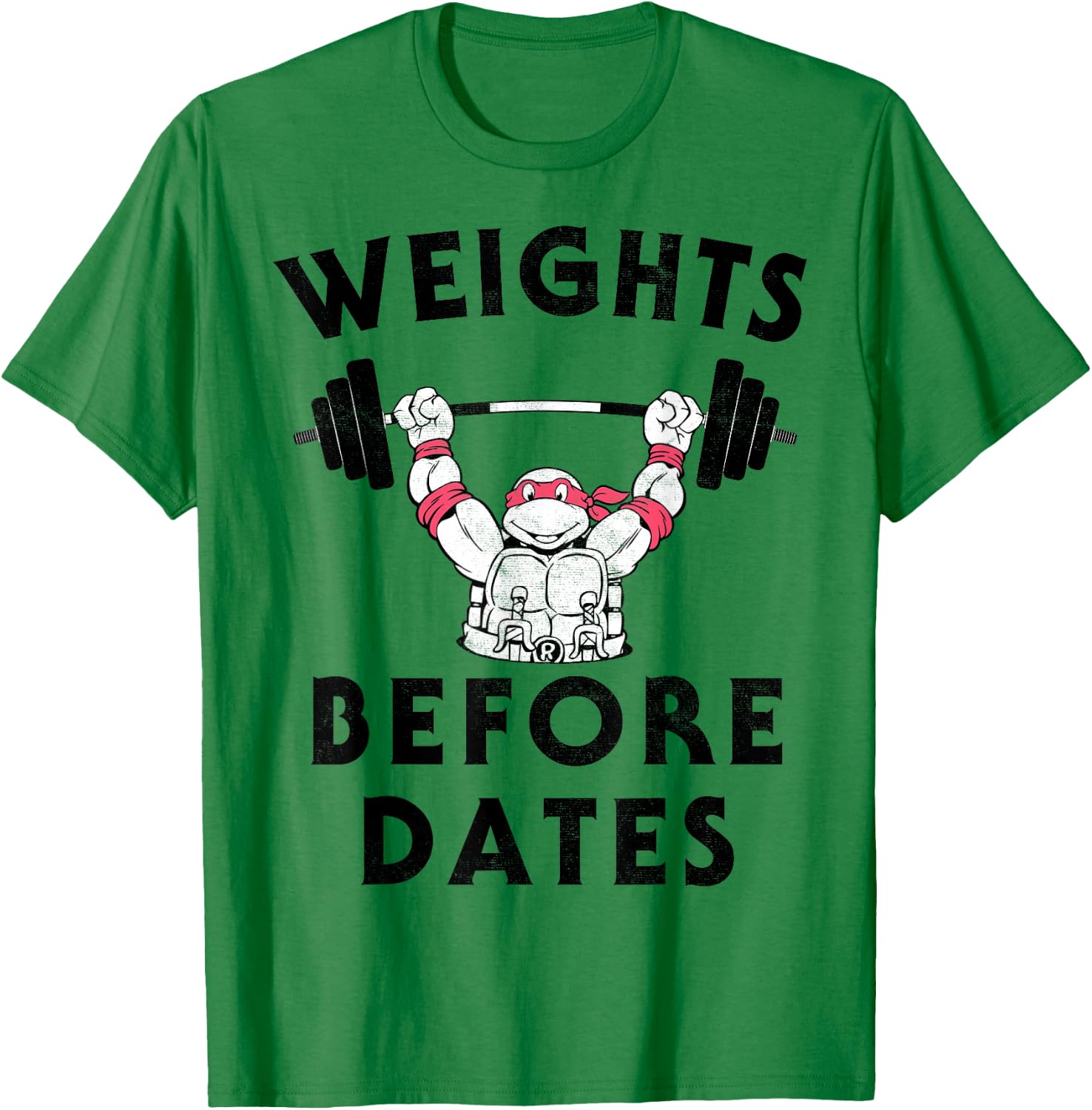 Teenage Mutant Ninja Turtles Weights Before Dates -Shirt T-Shirt - T-Shirt | Irish Green
