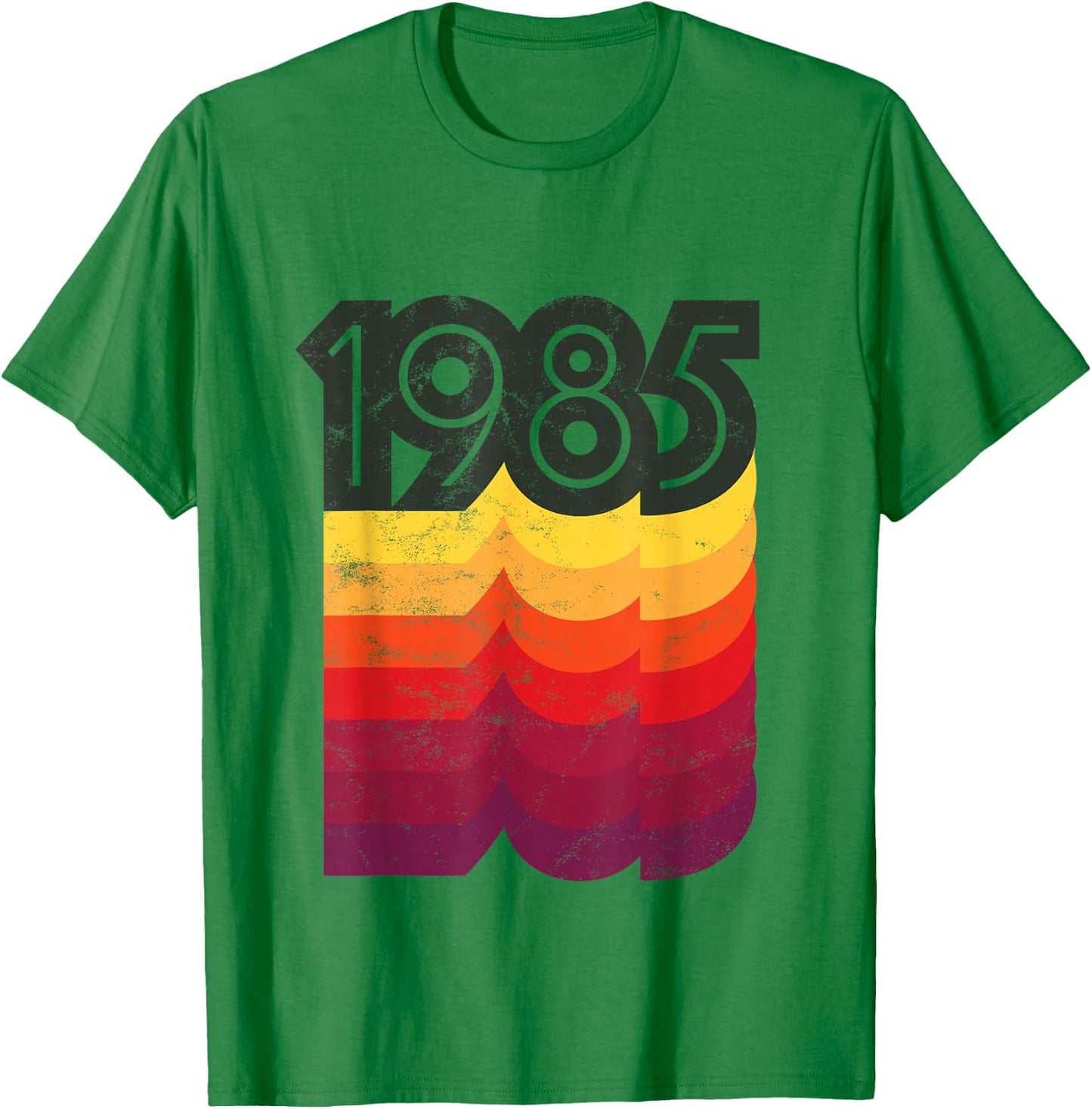 Birthday 80s Style Retro 1985 T-Shirt - T-Shirt | Irish Green