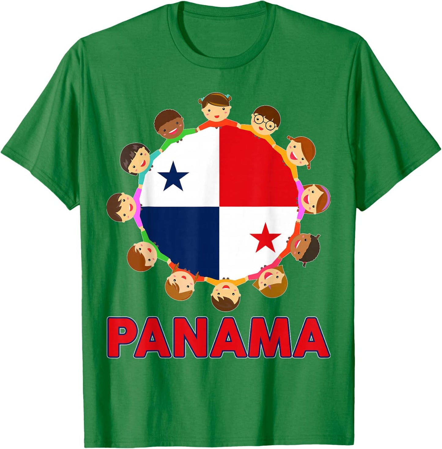 Toddler Panama Flag Kids Panamanian Hispanic Heritage Month T-Shirt - T-Shirt | Irish Green