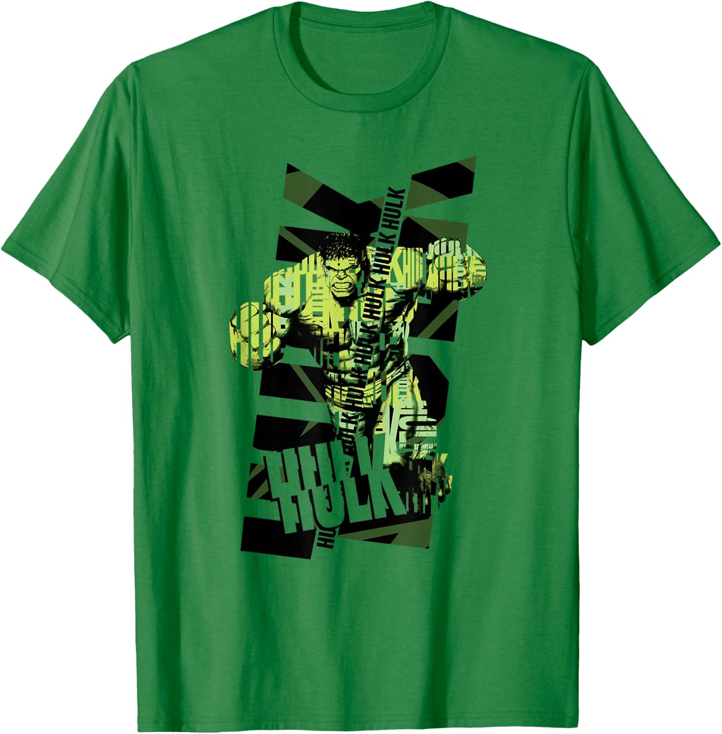 Marvel The Incredible Hulk Lettering T-Shirt - T-Shirt | Irish Green