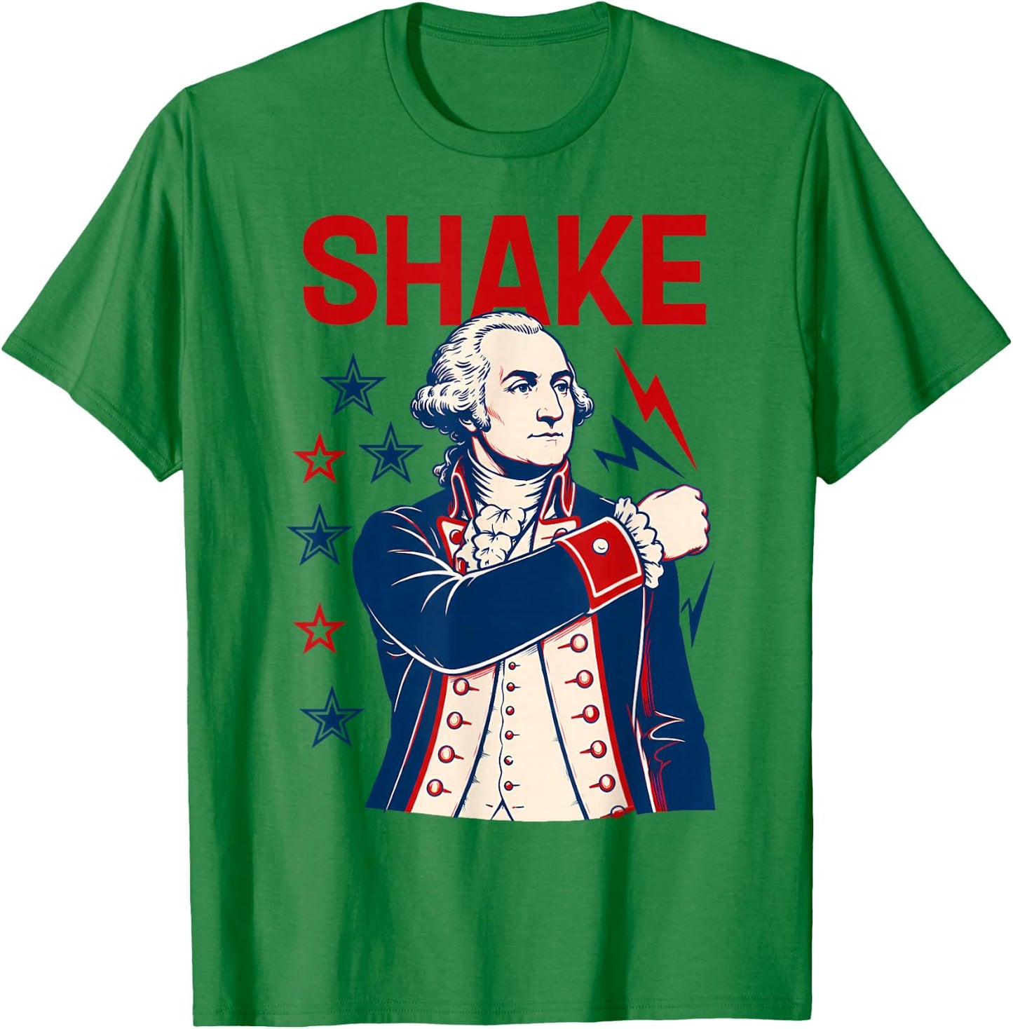 Funny Shake and Bake 4th of July Couple Matching T-Shirt - T-Shirt | Irish Green