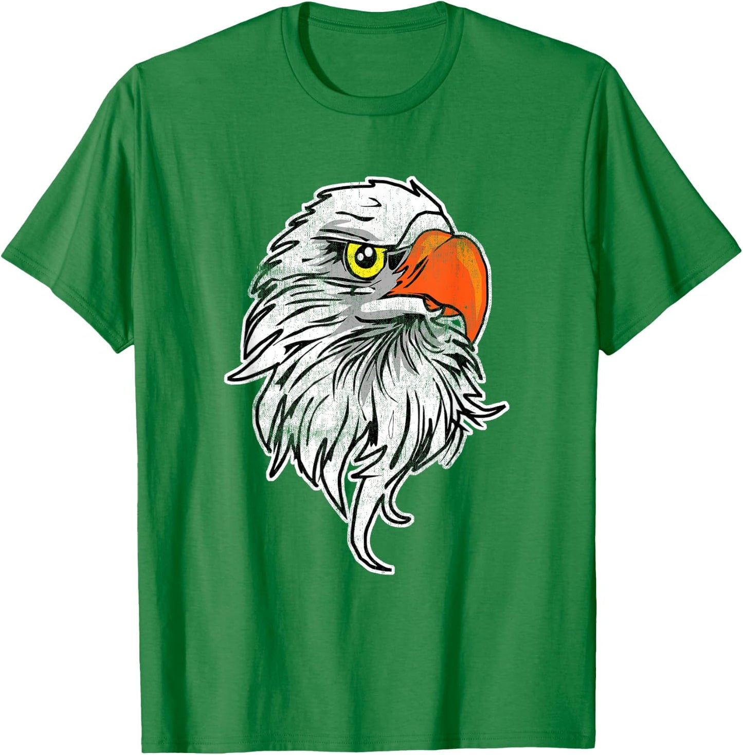 Cute Eagle Bird Love Eagles Shirt American Patriot Gift T-Shirt - T-Shirt | Irish Green