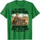 80th Birthday Farm Life Only The Best Still Drive Tractors T-Shirt - T-Shirt | Irish Green