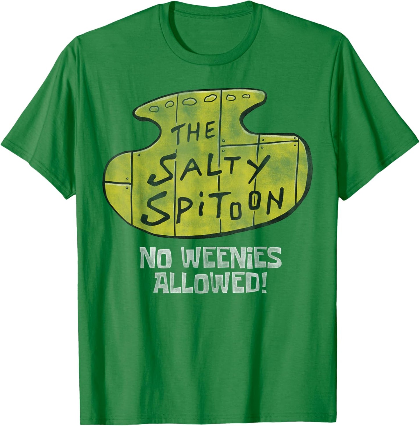 Nickelodeon Spongebob Salty Spitoon T-Shirt - T-Shirt | Irish Green