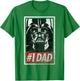 Star Wars Darth Vader #1 Dad Propaganda Graphic C1 T-Shirt - T-Shirt | Irish Green