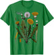 Dandelion Botanical T- Shirt Dandelion Root Vegetarian T-Shirt - T-Shirt | Irish Green