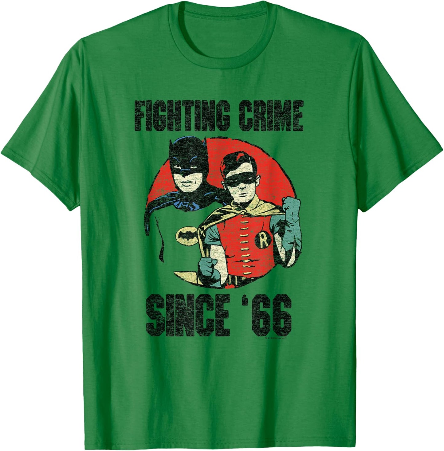 Batman Classic TV Series Since 66 T-Shirt - T-Shirt | Irish Green