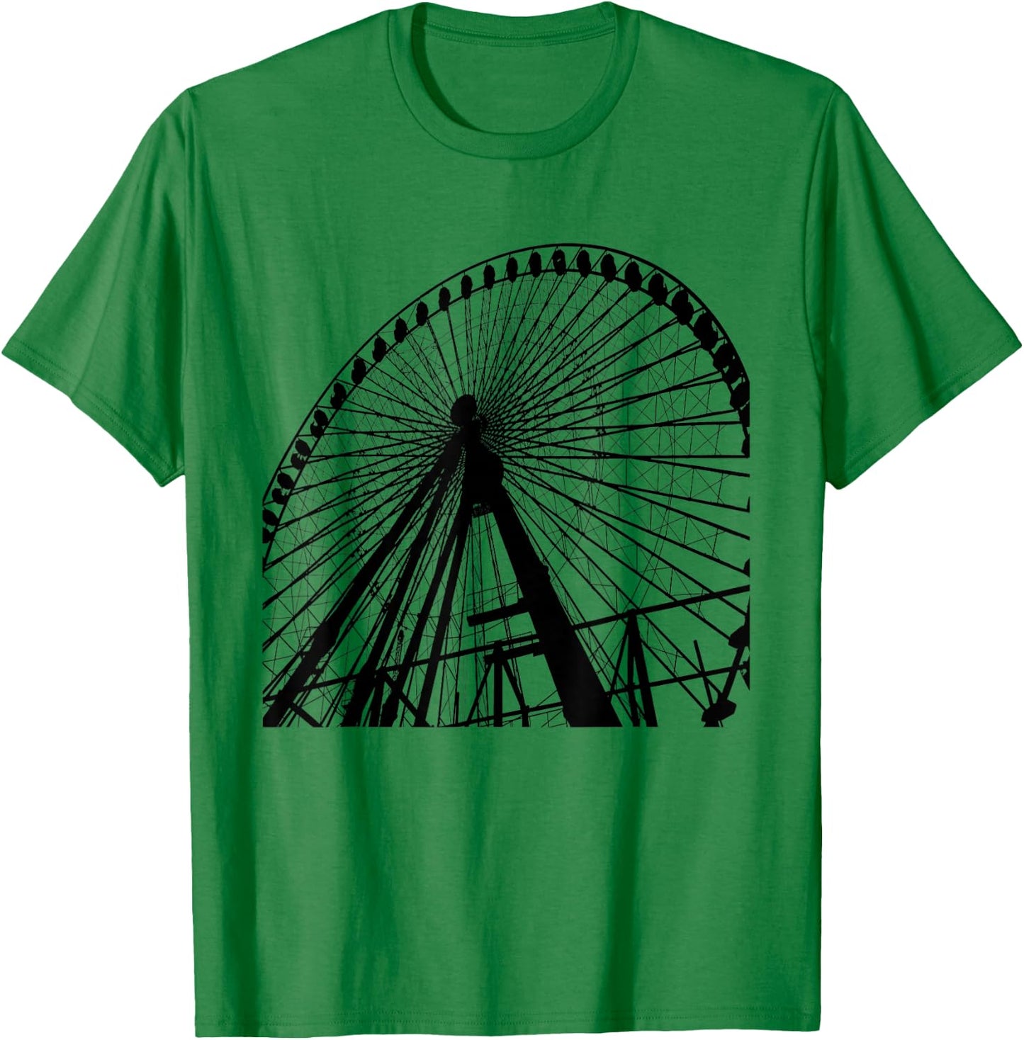 Ferris Wheel T-Shirt - T-Shirt | Irish Green