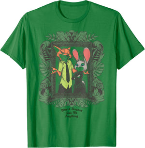 Disney Zootopia Can Be Anything Graphic T-Shirt - T-Shirt | Irish Green