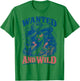 Wanted and Wild Cowgirl Smoking T-Shirt - T-Shirt | Irish Green