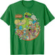 Nickelodeon 90's Nicktoons Graphic T-Shirt - T-Shirt | Irish Green