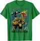 Marvel Fantastic Four Vintage Team Poster T-Shirt - T-Shirt | Irish Green
