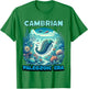 Cambrian Sea Marine Life Ocean Prehistoric Creatures T-Shirt - T-Shirt | Irish Green