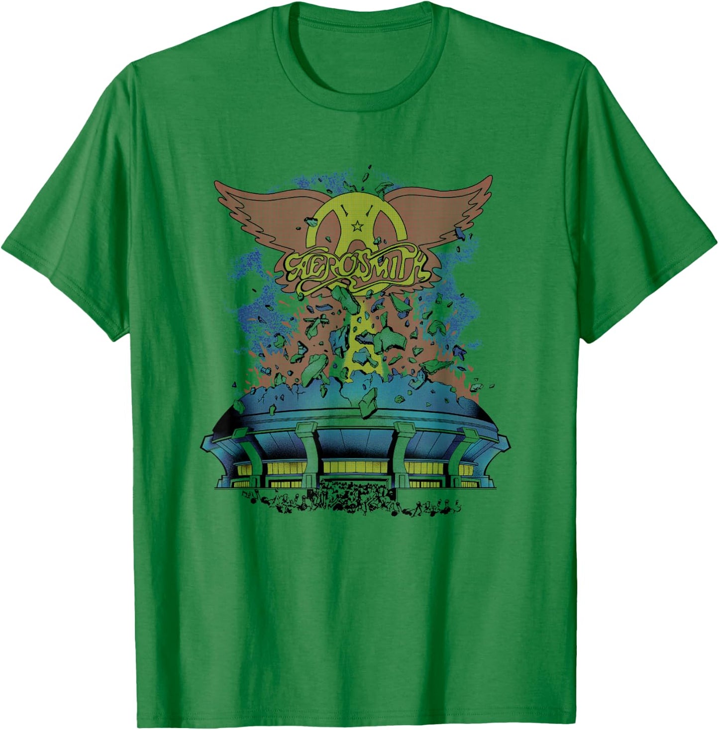 Aerosmith - The Forum T-Shirt - T-Shirt | Irish Green