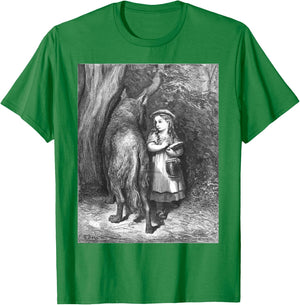Little Red Riding Hood T-Shirt - T-Shirt | Irish Green