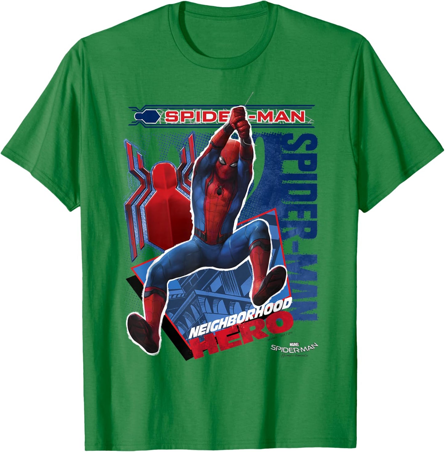 Marvel Spider-Man Homecoming Coming In Hot! Graphic T-Shirt - T-Shirt | Irish Green