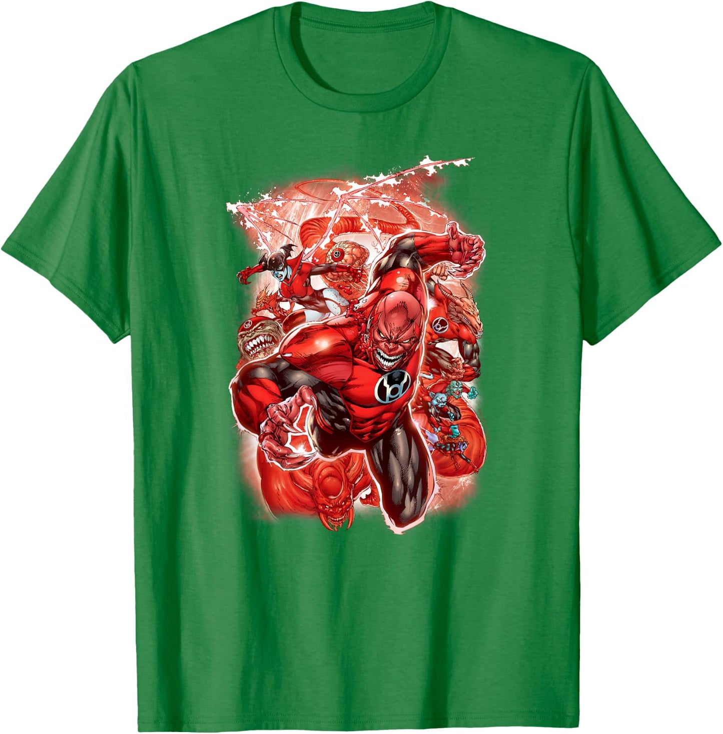 Green Lantern Red Lanterns #1 T-Shirt - T-Shirt | Irish Green