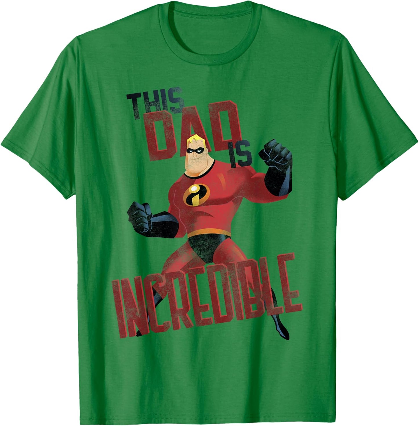Disney Pixar The Incredibles Father's Day Incredible Dad T-Shirt - T-Shirt | Irish Green