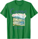 France Cannes French Riviera Vintage Travel T Shirt T-Shirt - T-Shirt | Irish Green