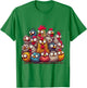 Eagerlys Colorful Funny Chicken Art, Crazy Chicken Family T-Shirt - T-Shirt | Irish Green