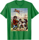 Cat and the Fiddle Nursery Rhyme for Kids and Adults T-Shirt - T-Shirt | Irish Green