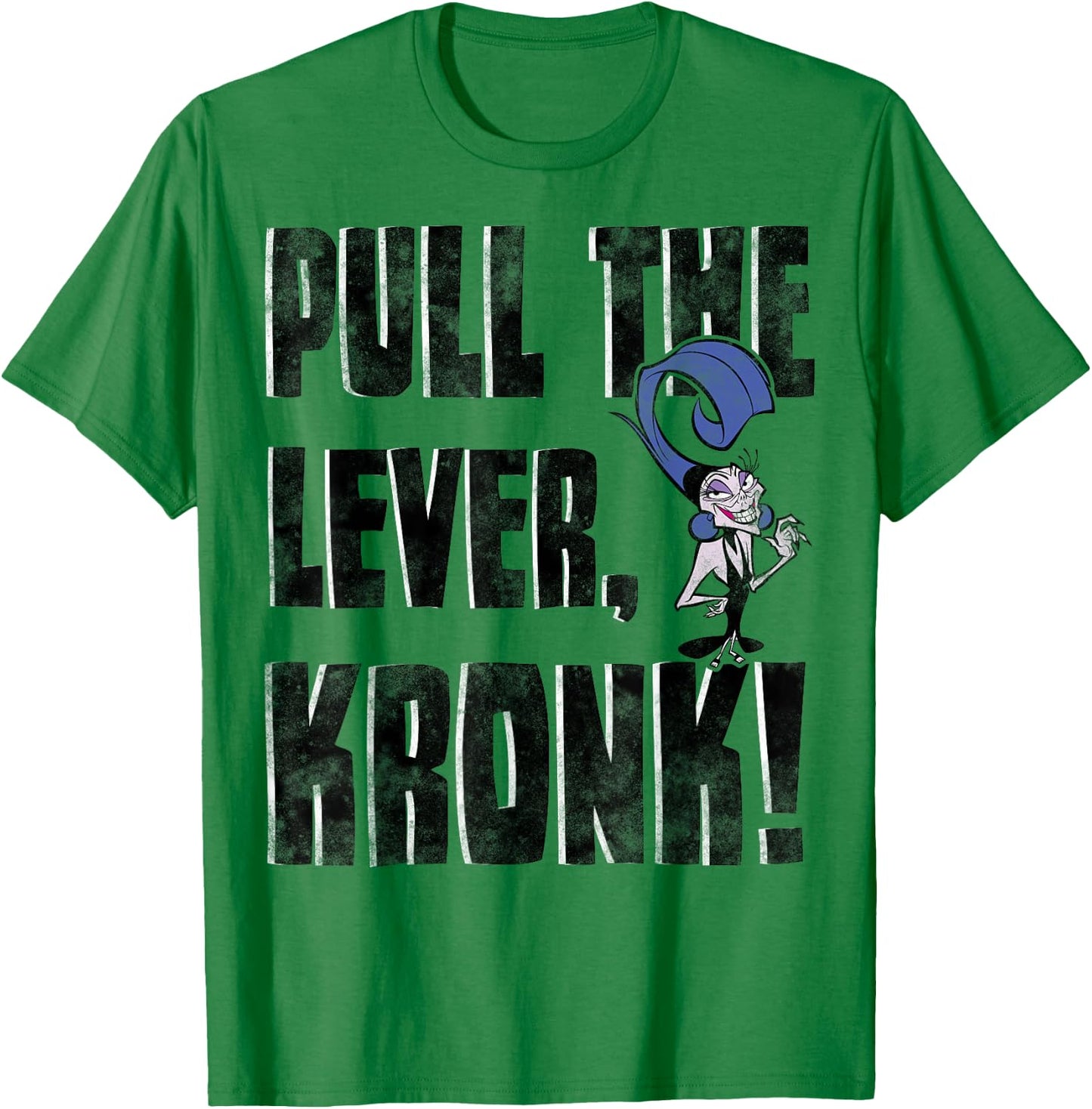 Disney Emperor's New Groove Yzma Pull The Lever T-Shirt - T-Shirt | Irish Green