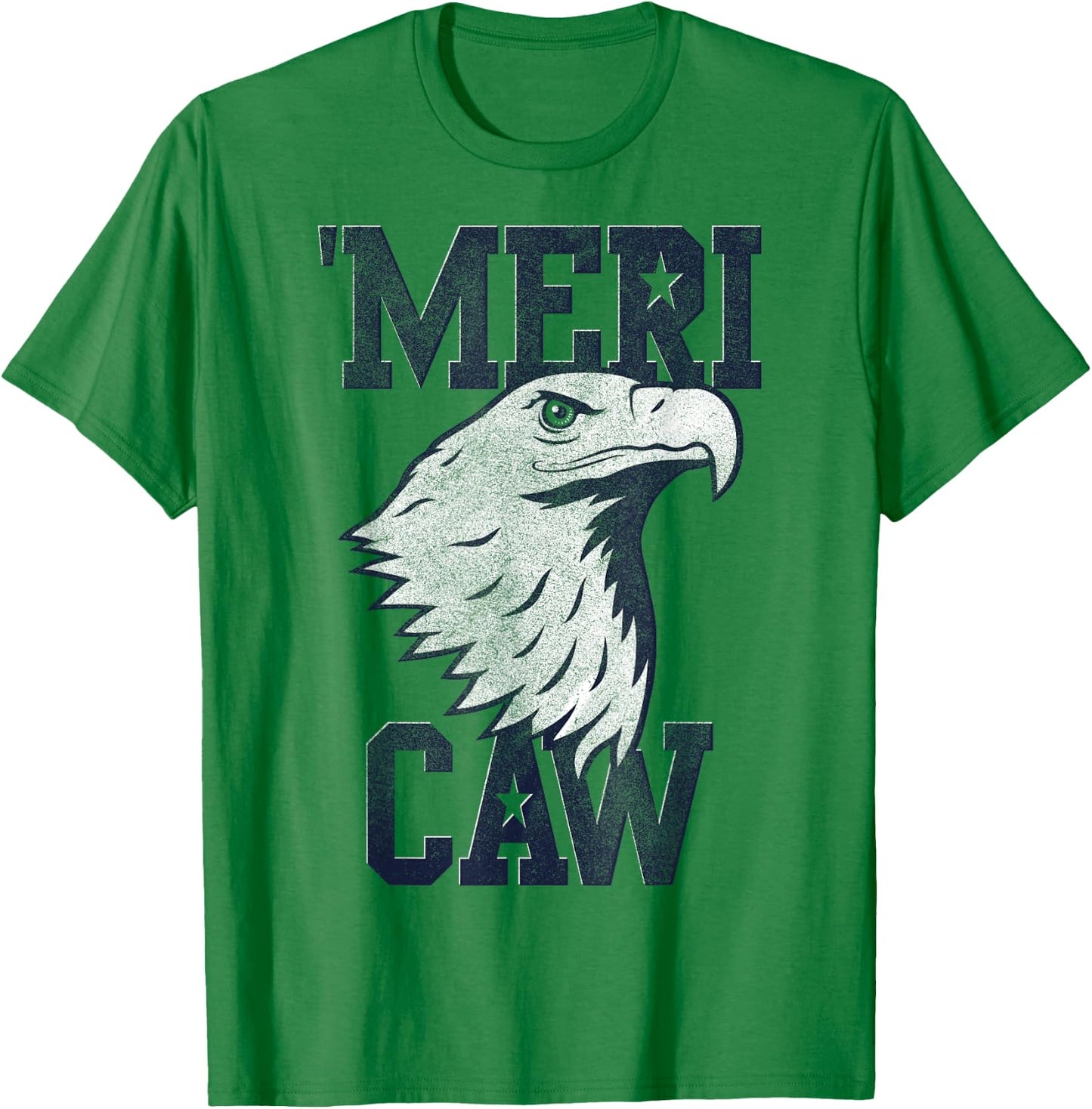 Meri Caw Eagle Head T-Shirt - T-Shirt | Irish Green