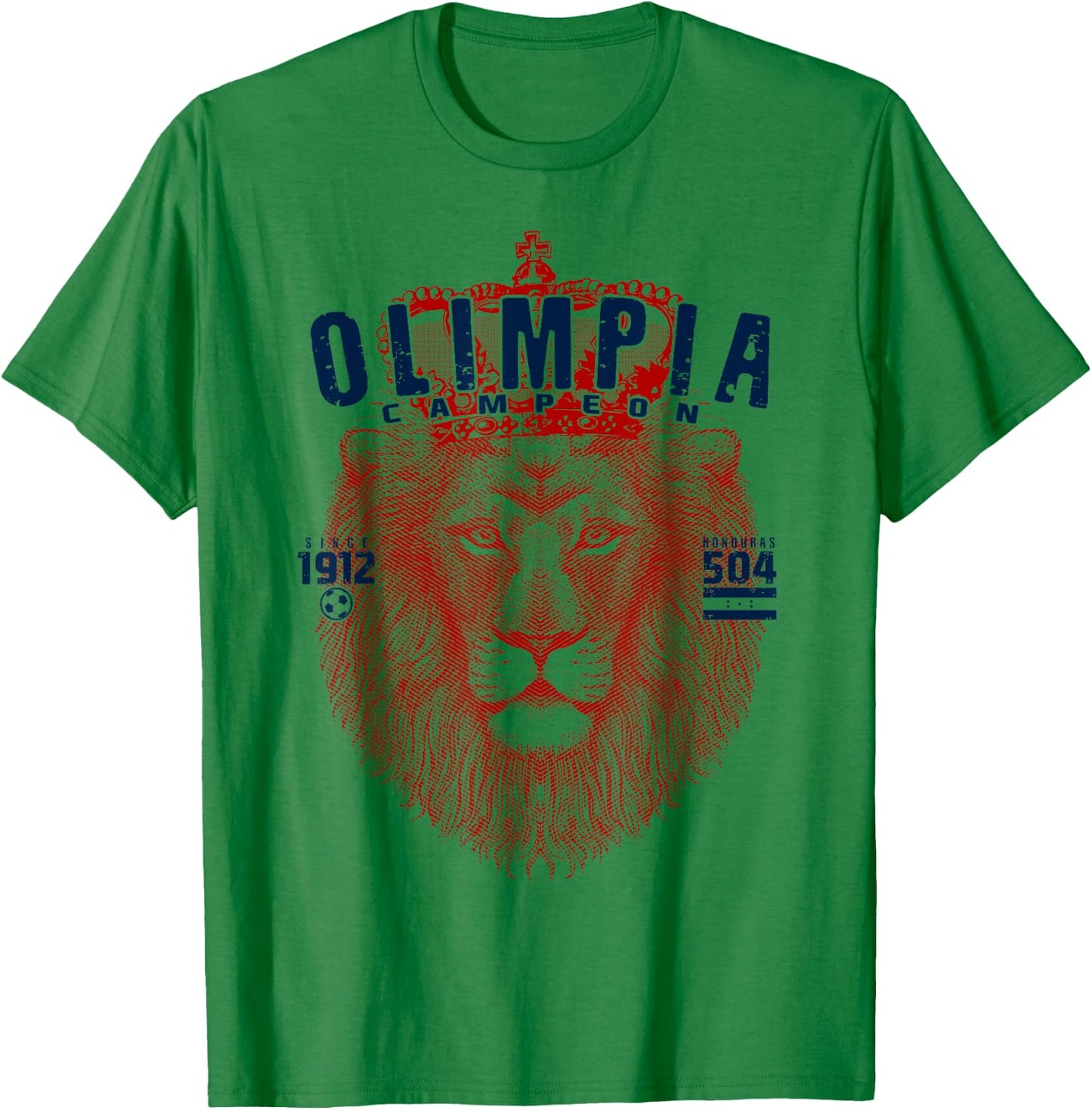 Olimpia campeon, club deportivo T-Shirt - T-Shirt | Irish Green