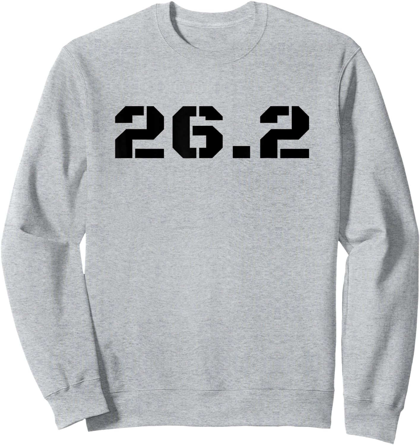 26.2 Marathon Running Shirt Men and Women Sweatshirt - Sweatshirt | Ash