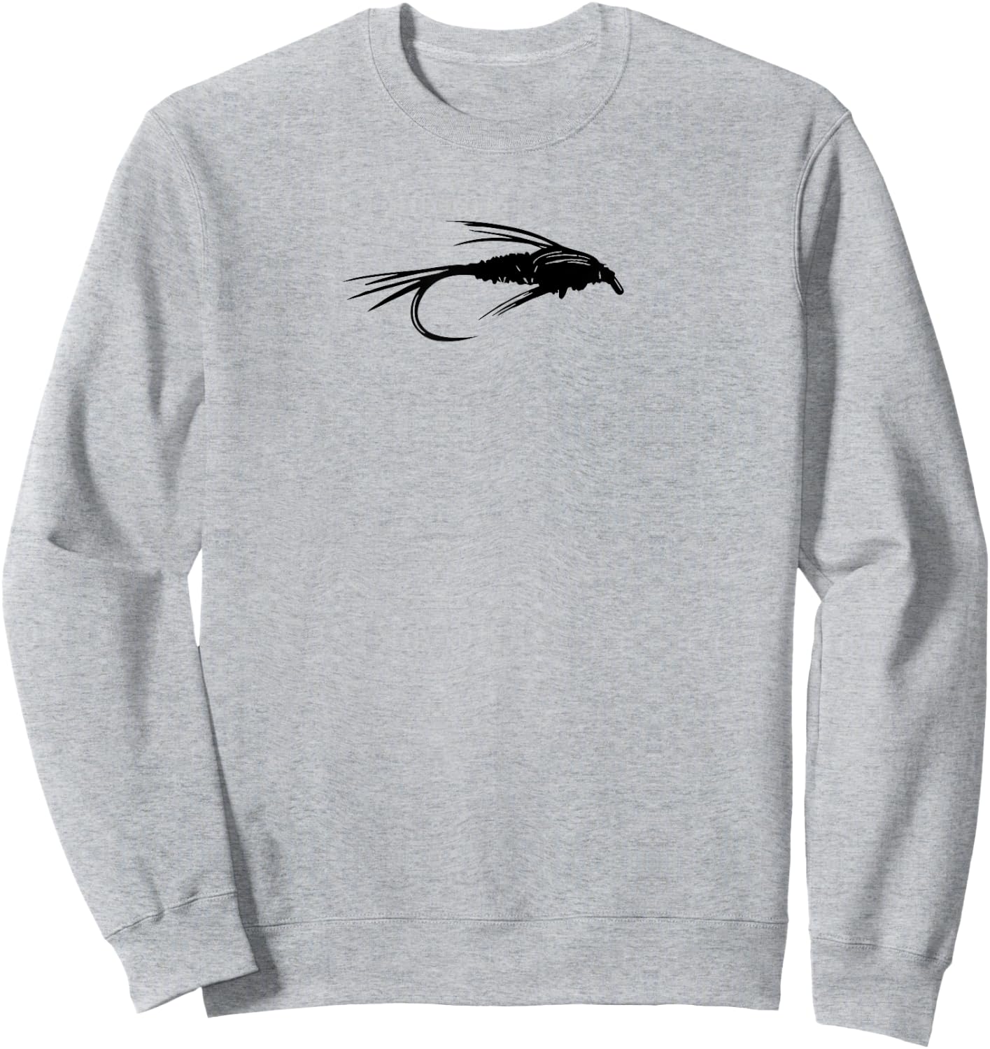 Pheasant Tail Nymph Emerger Fly Fishing Fly Gift Sweatshirt - Sweatshirt | Ash