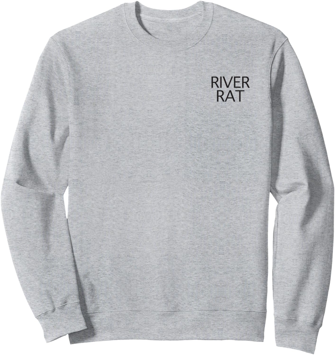 River Rat Pocket Print Summer Vacation Men Women Girls Kids Sweatshirt - Sweatshirt | Ash
