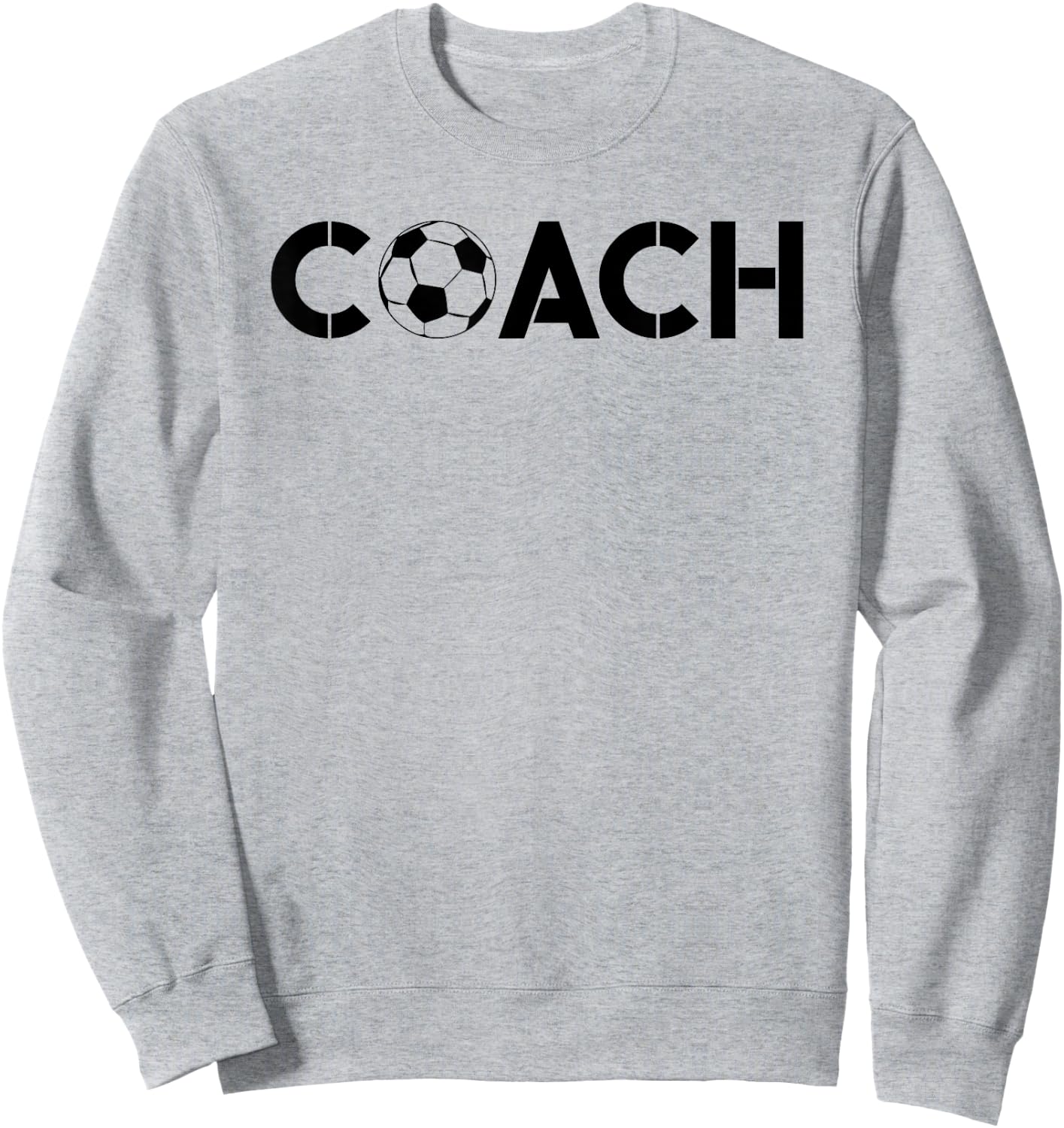 Soccer Football Coach Men's Women's Sweatshirt - Sweatshirt | Ash