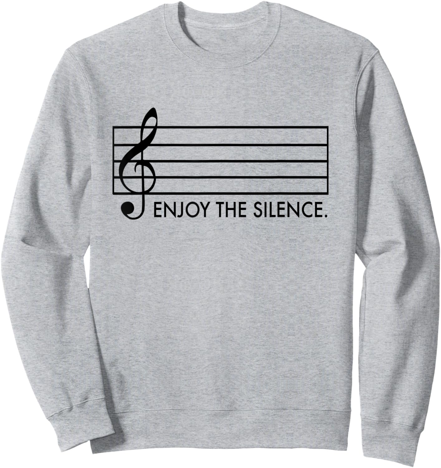 Enjoy the Silence Shirt Sweatshirt - Sweatshirt | Ash