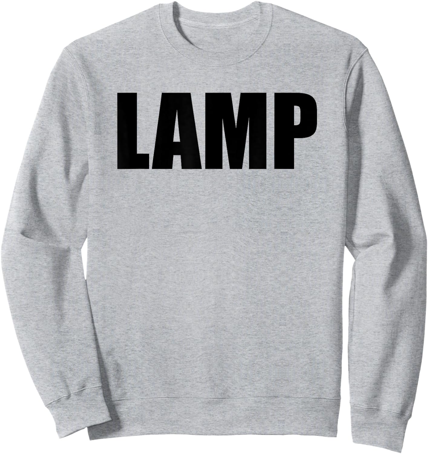 Lamp Costume Moth Meme Couple Fun Halloween Party Sweatshirt - Sweatshirt | Ash