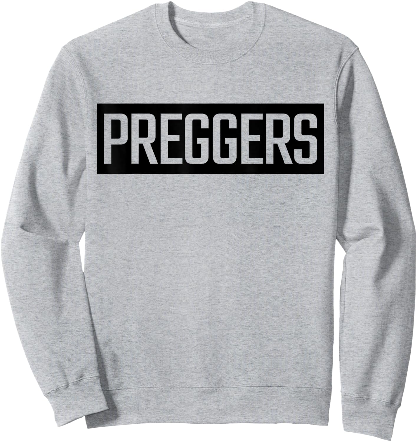 Preggers Sweatshirt - Sweatshirt | Ash