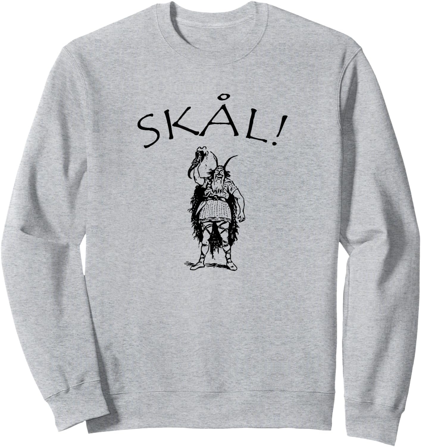 SKAL! Scandinavian Cheers Nordic Norway Sweden Denmark Norse Sweatshirt - Sweatshirt | Ash
