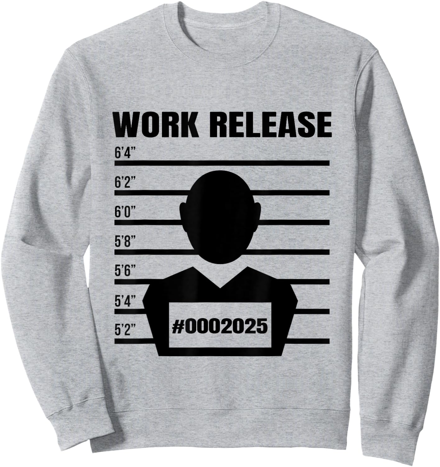 Work Release 2025 Funny Retirement 2025 Retired Sweatshirt - Sweatshirt | Ash