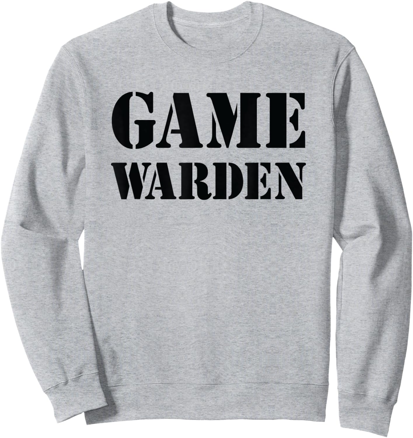 Game Warden Shirt Halloween Costume Sweatshirt - Sweatshirt | Ash