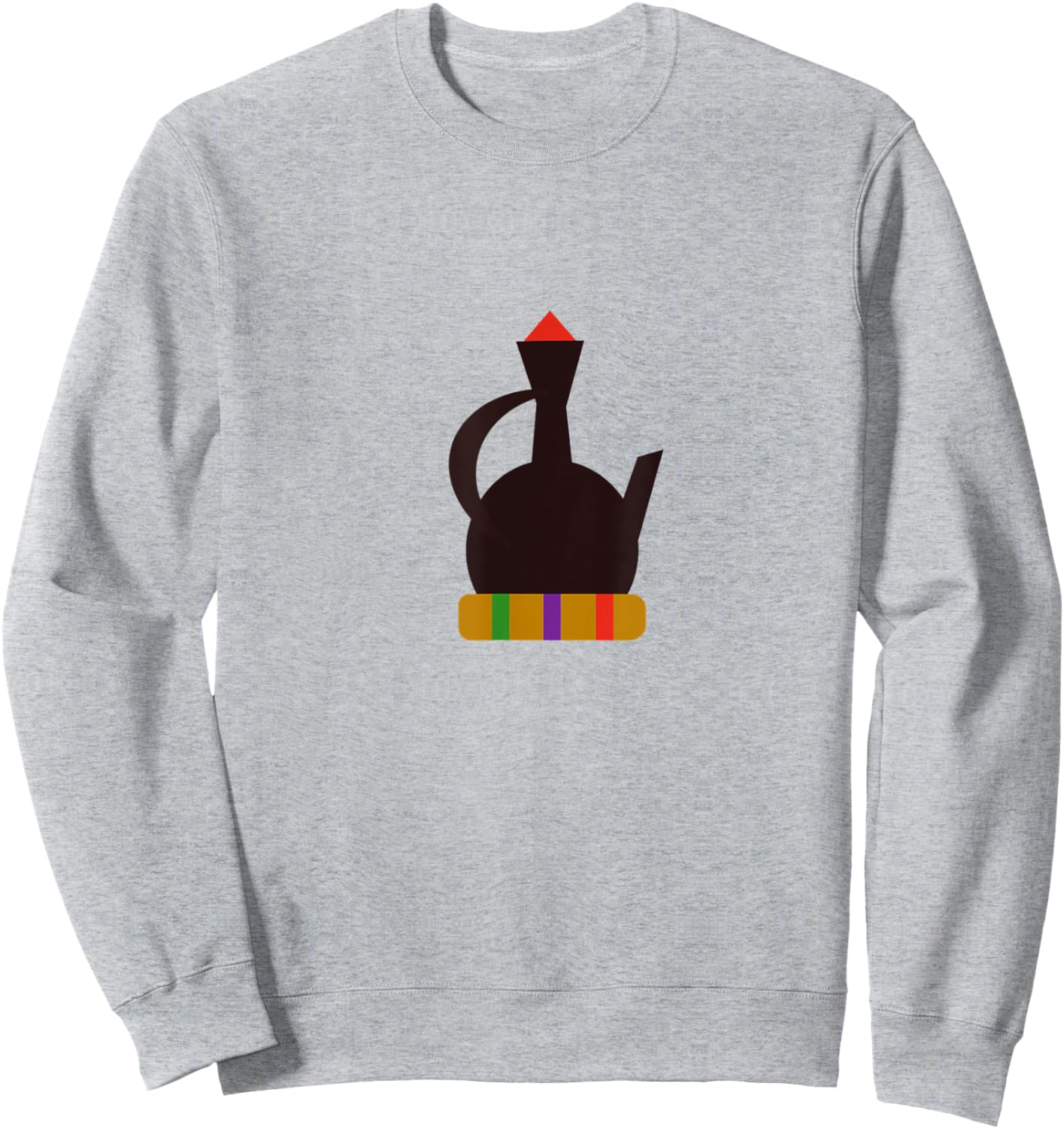 Jebena Ethiopian Coffee Sweatshirt - Sweatshirt | Ash