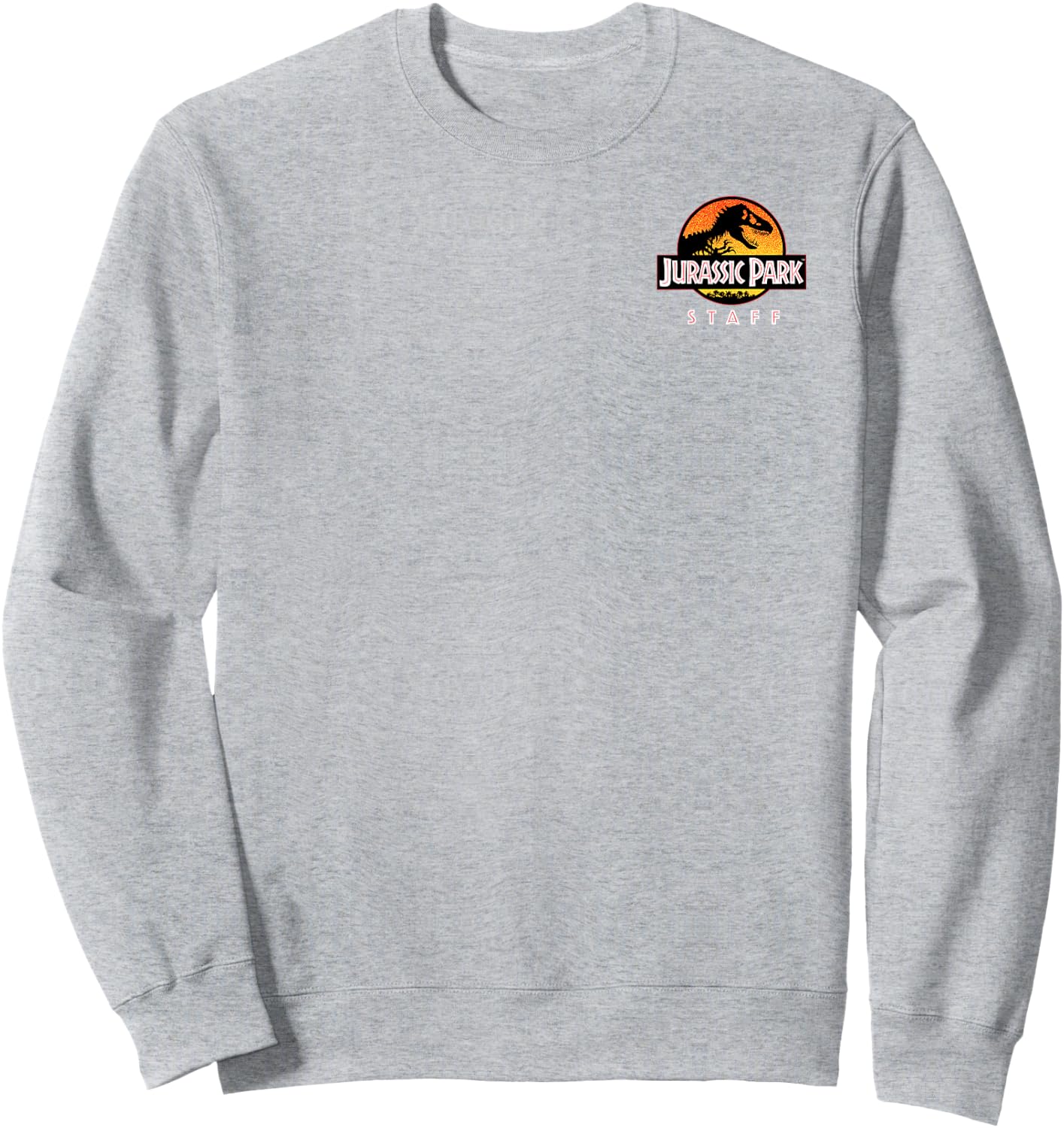 Jurassic Park Ranger Staff Uniform Sweatshirt - Sweatshirt | Ash
