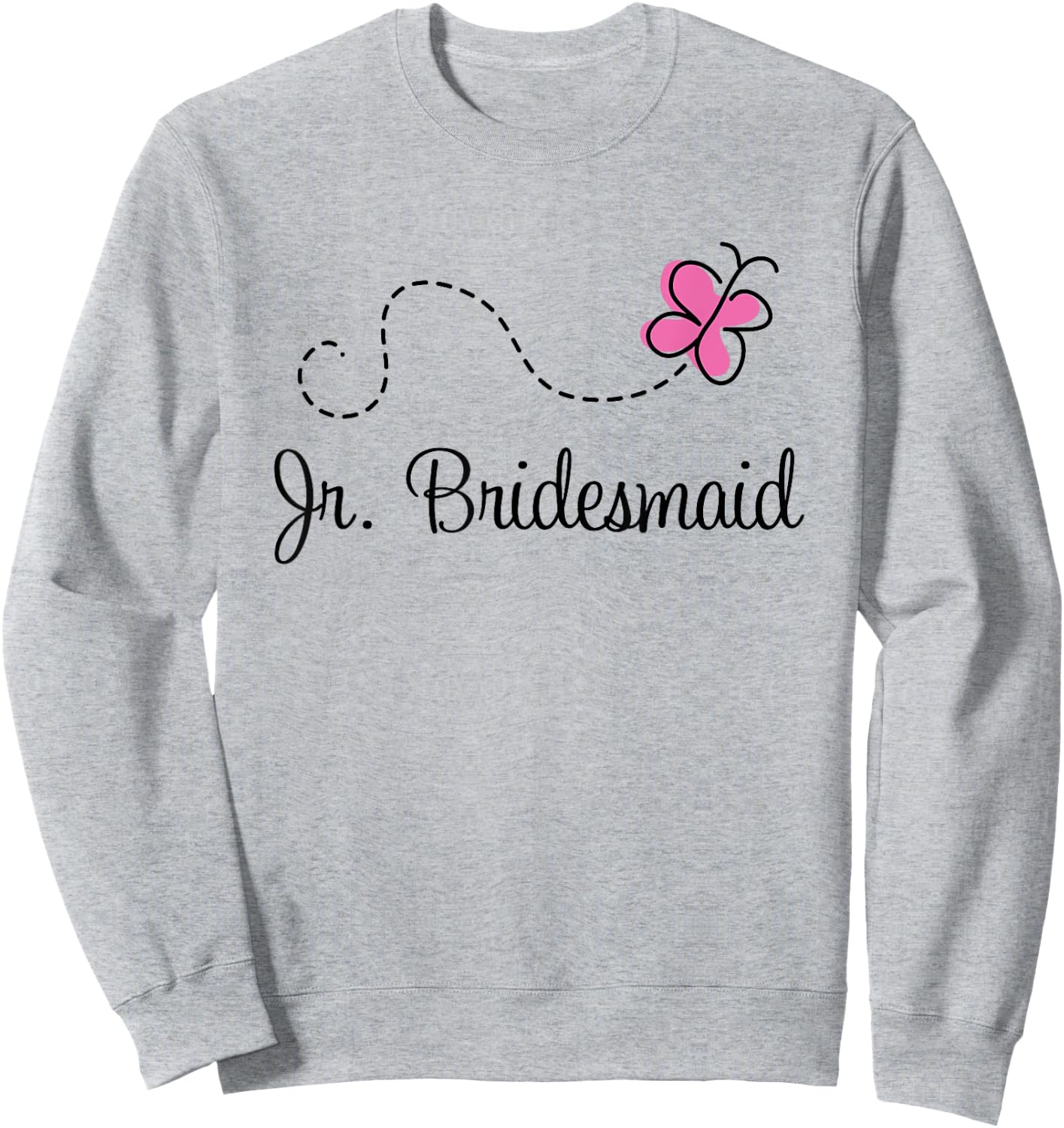 Junior Bridesmaid Wedding Girls Bridal Party Sweatshirt - Sweatshirt | Ash