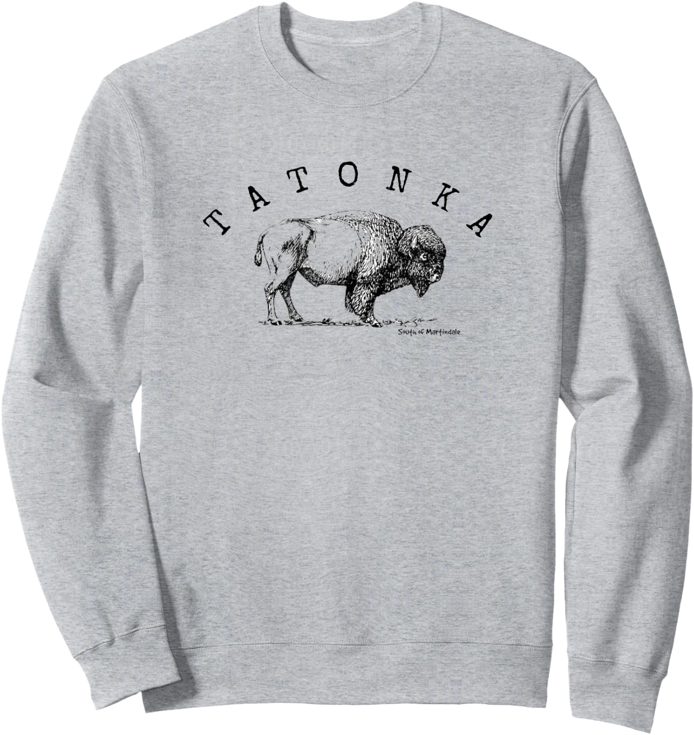 Tatonka American Buffalo T Shirt Sweatshirt - Sweatshirt | Ash