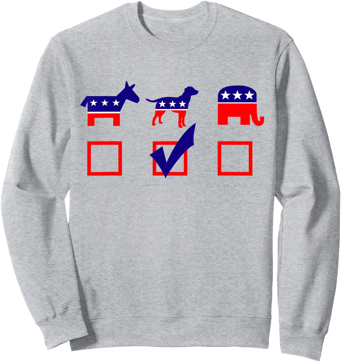 Vote Labrador For President Cool Dog Lover Shirt Sweatshirt - Sweatshirt | Ash