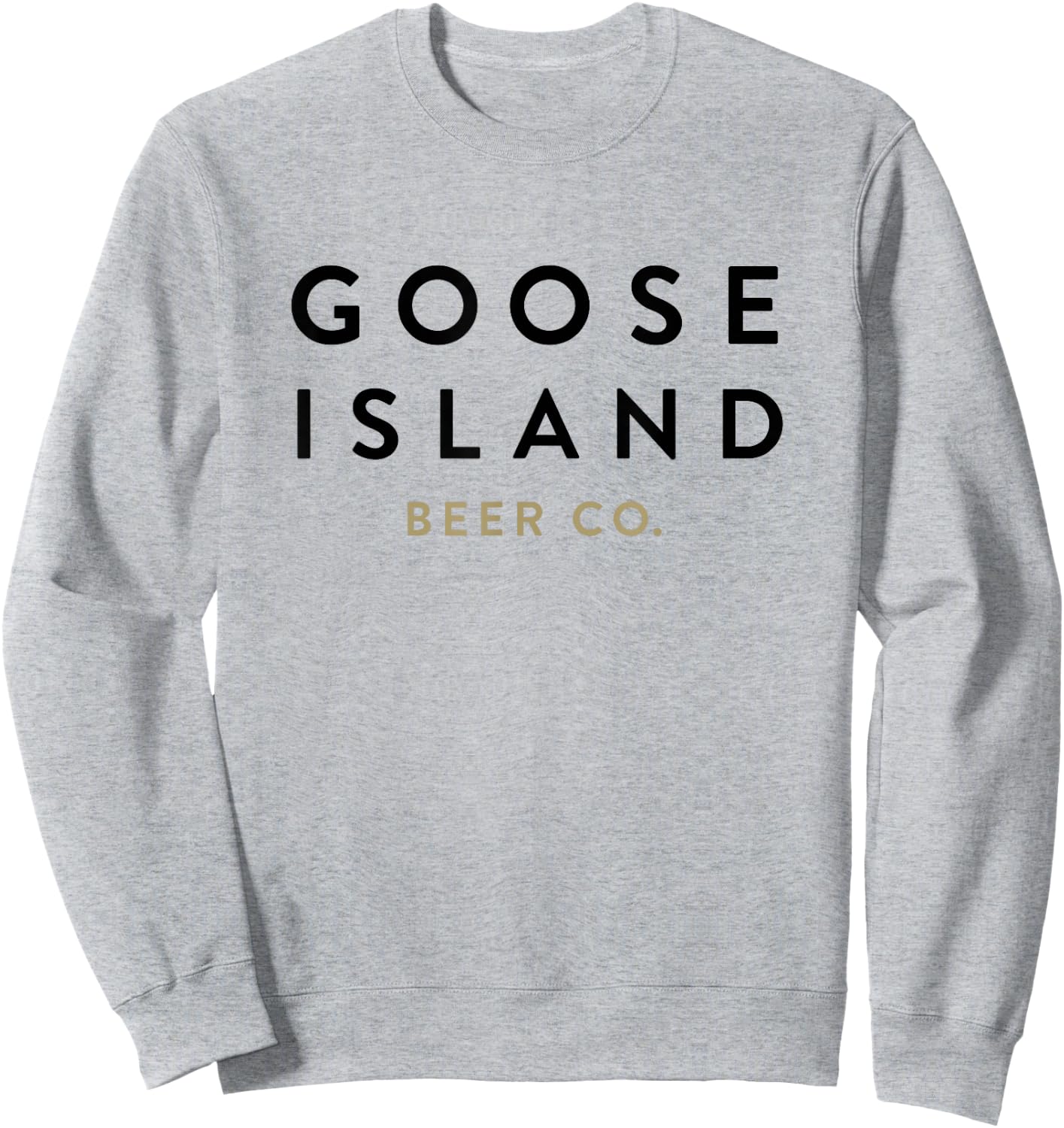 Goose Island Stacked Logo Sweatshirt - Sweatshirt | Ash