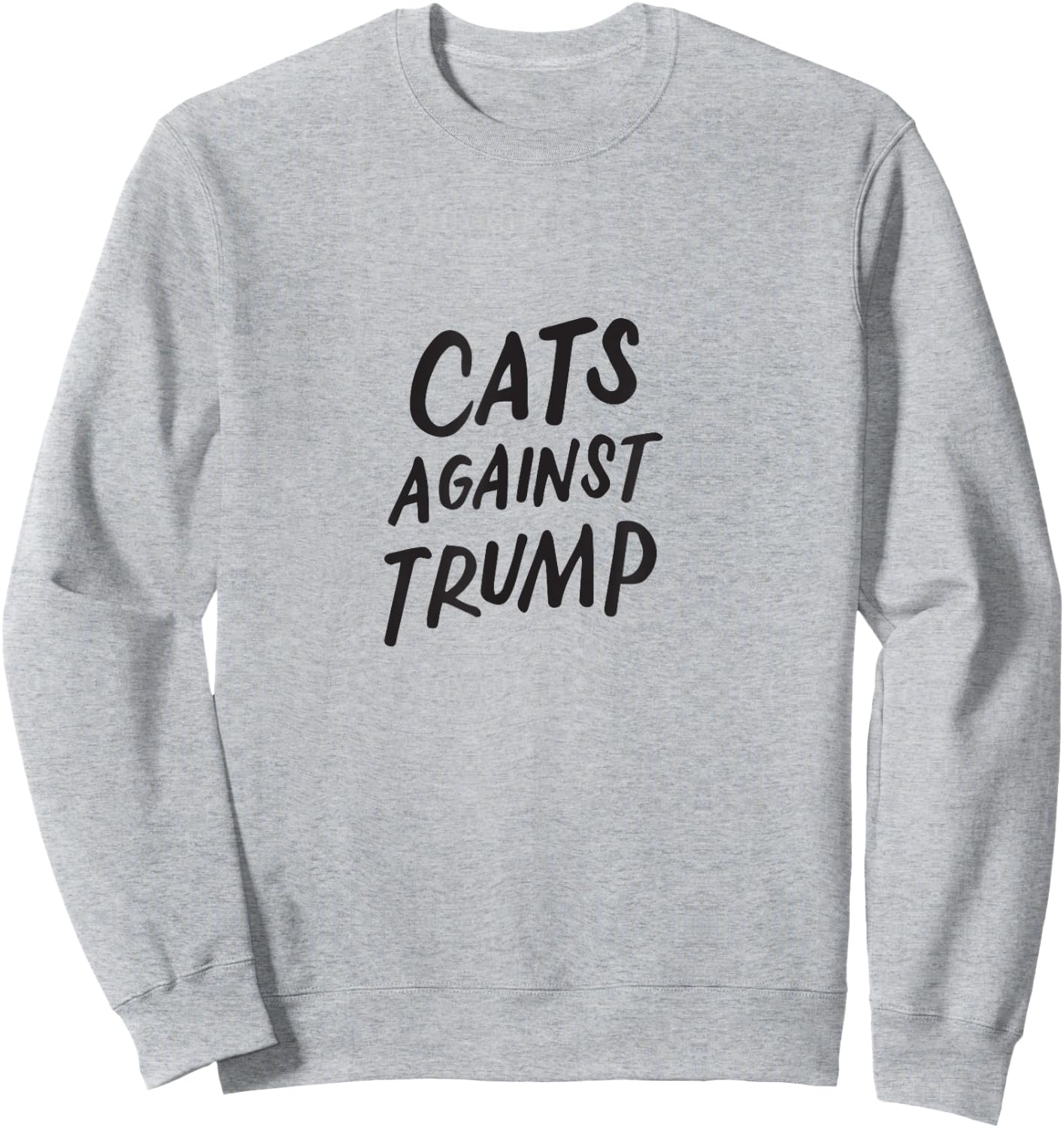 Cats Against Trump Funny Impeach Anti Trump 2020 Pet Lovers Sweatshirt - Sweatshirt | Ash