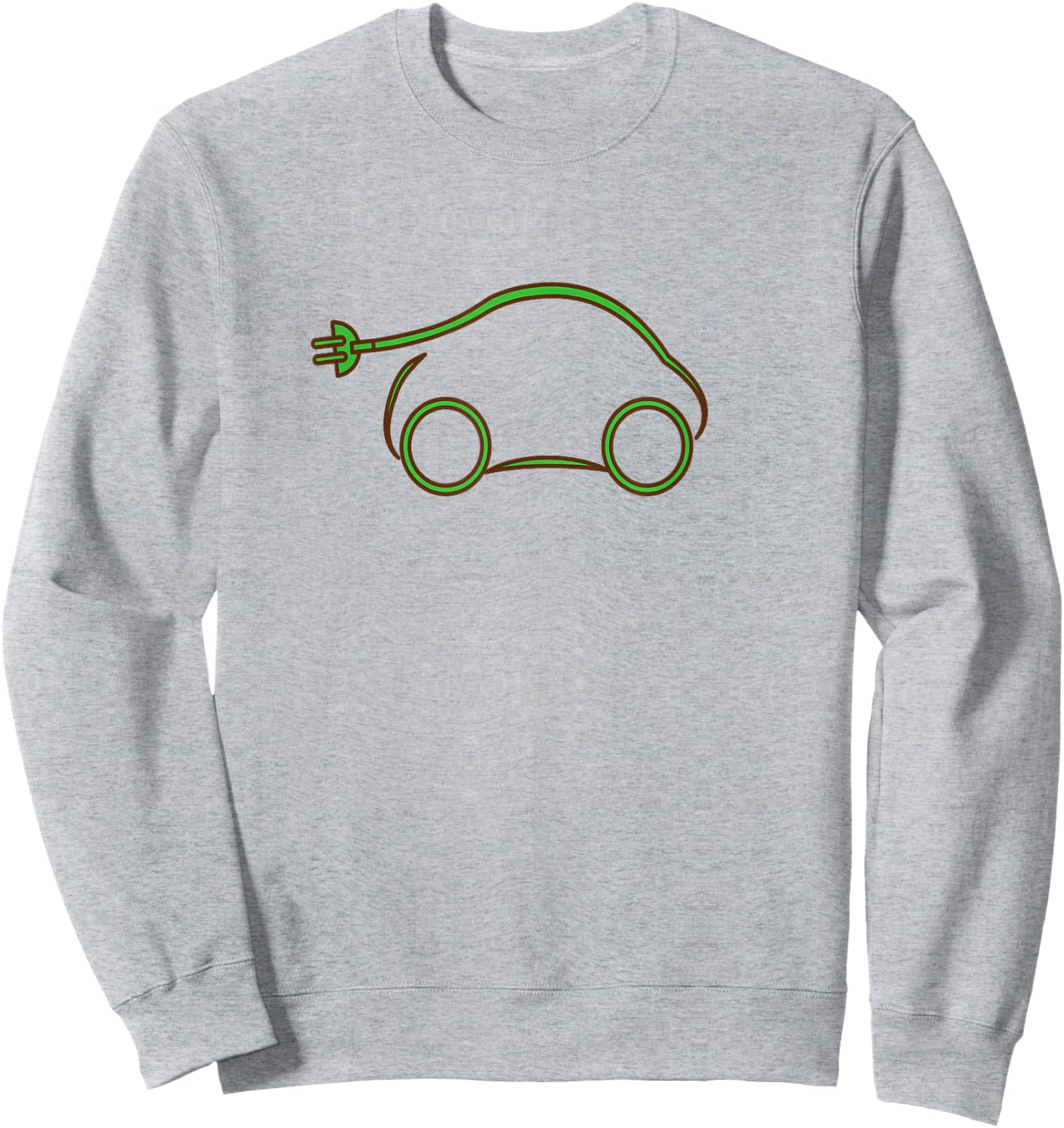 Smart Car Electric Car Vehicle Sweatshirt - Sweatshirt | Ash